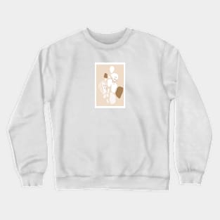 Boho aesthetic art circle Crewneck Sweatshirt